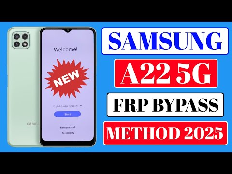 Samsung A22 5G Frp Bypass 2025 | Android 12/13/14 | Google Account Unlock