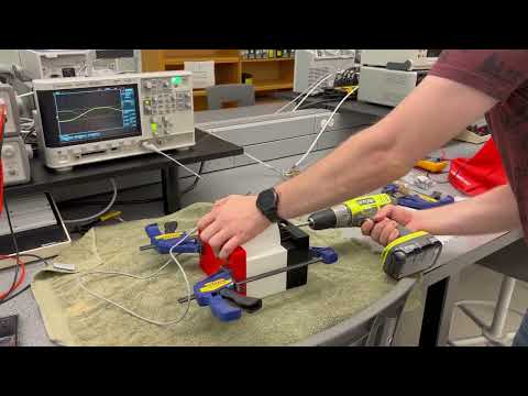 Generator Producing Single-Phase AC Output Voltage - Single Coil Test