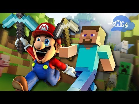 SMG4 - SMG4: If Mario Was in... Minecraft
