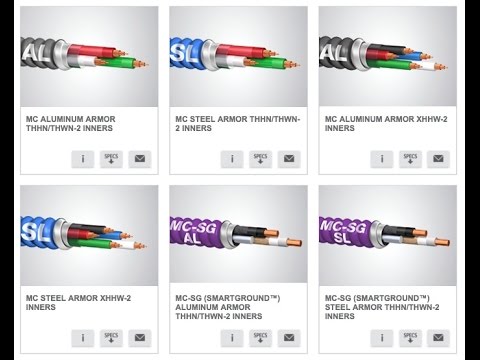 Understanding Type MC Cables- Desk of Codes and Standards