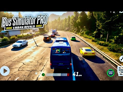 MY FIRST BUS DRIVING EXPERIENCE IN | BUS SIMULATOR PRO 