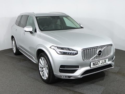 VOLVO XC90 D5 PowerPulse Inscription 5dr AWD Finished In Bright Silver Metallic Paint. Reg NG17JJX
