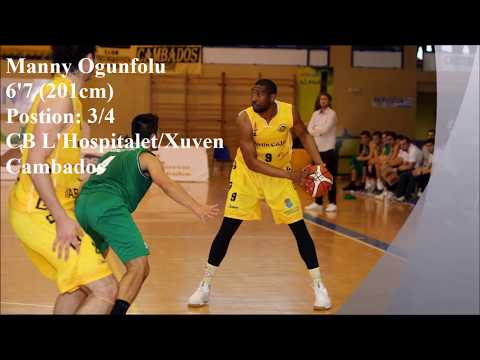 Manny Ogunfolu Spain LEB Plata 2016 2017