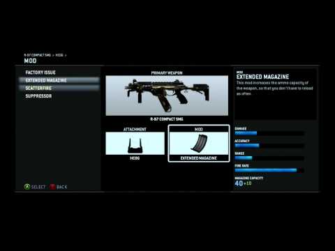 Titanfall: R-97 Compact SMG Attachments and Mods