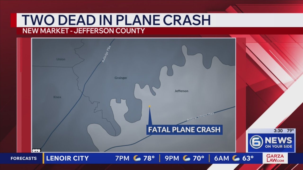Two dead after plane crash in New Market, fire department responds
