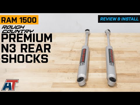 2009-2018 RAM 1500 Rough Country Premium N3 Rear Shocks Review & Install