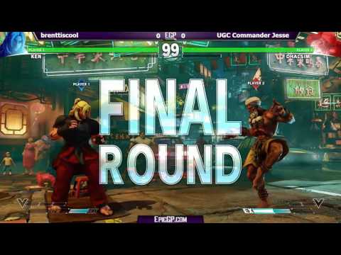 SFV – brenttiscool (Ken) vs UGC Commander Jesse (Dhalsim) – TT6
