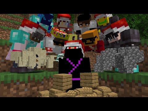 INSANE REMATCH: DJBruhdy Takes on 8 Hunters in Minecraft!