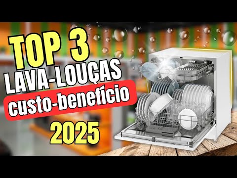 Qual a melhor lava louça para comprar hoje? TOP 3 melhores lava louças 2025