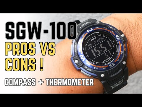 Casio SGW-100 Review: Affordable Twin Sensor Watch for Outdoor Enthusiasts SGW100