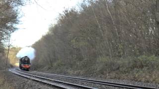 preview picture of video '(FullHD) 5MT 44871&45407 THE CATHEDRALS EXPRESS 1Z31/1Z33 16th December 2014'