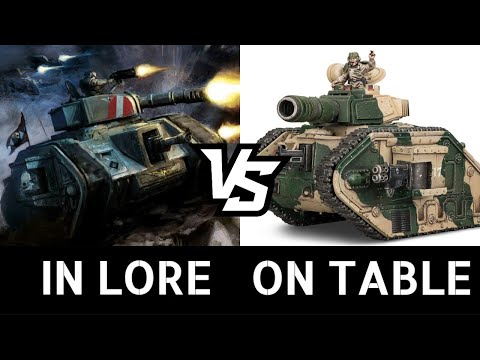 Leman Russ Battle Tank: Warhammer 40K In Lore and On the Tabletop