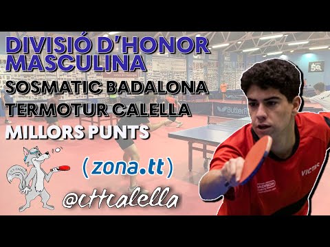 Sosmatic Badalona 2 Termotur Calella 4 (millors punts) | Match highlights
