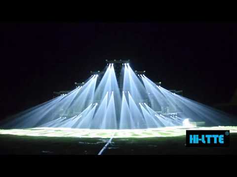 Professional  Music Festival Stage Lighting Show by Hi-Ltte in 2017