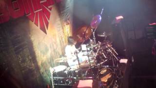 Tim Breideband (drums) Bonfire Strike Back Memmingen live