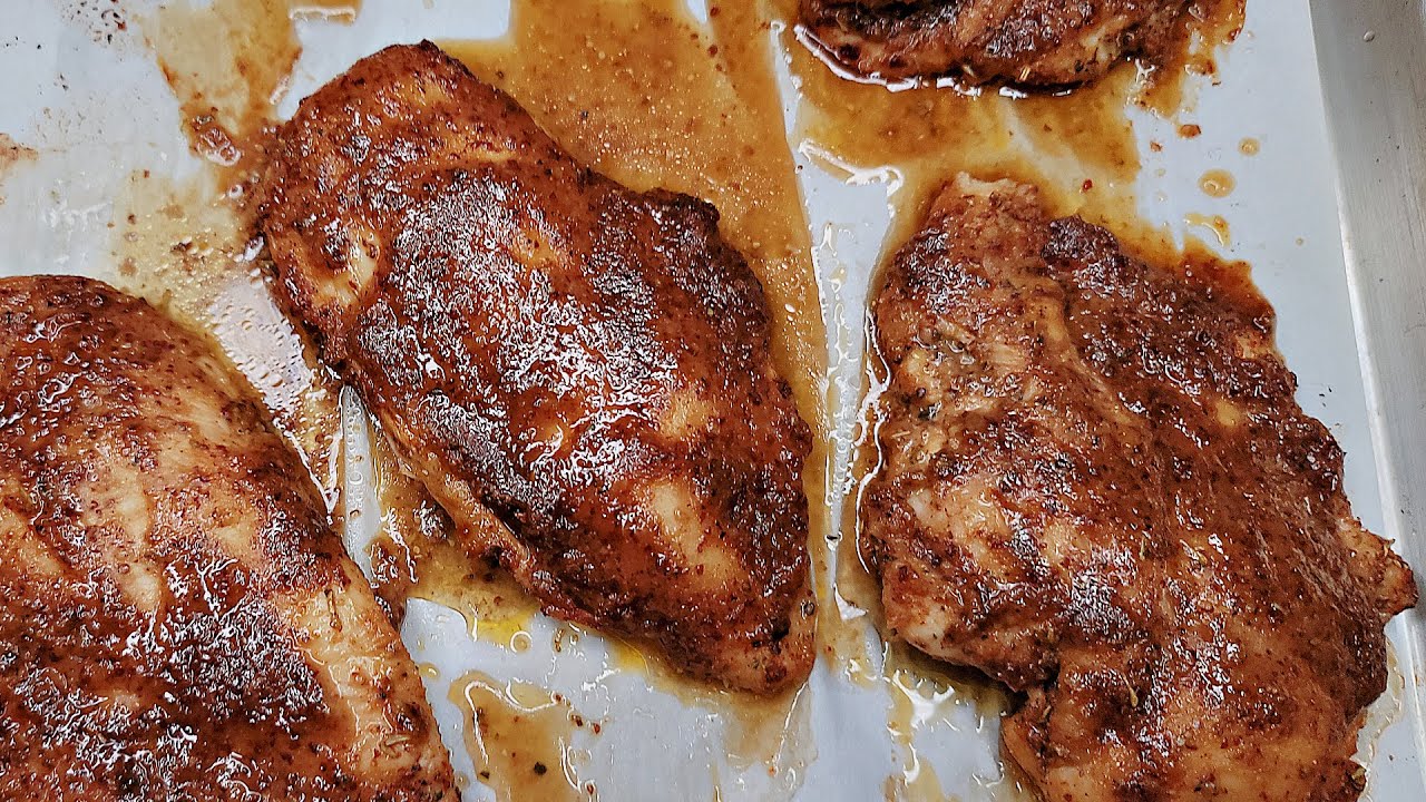 Baked Honey Mustard Chicken - what i made for Dinner - Quick And Easy Ideas