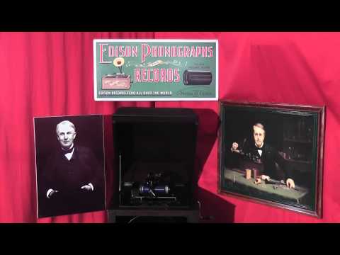 Edison blue amberol cylinder 1804 - On Parade Medley by Fife & Drum  Corps