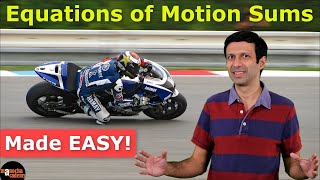 Equations of Motion Sums