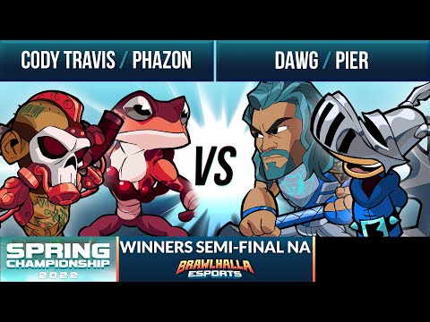 Cody Travis & Phazon vs Dawg & Pier - Winners Semi-Final - Spring Championship 2022 - NA 2v2
