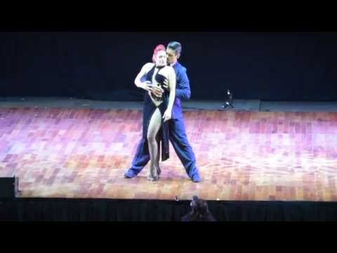 Estefania Arango y Andres Uran Final Mundial de tango 2016