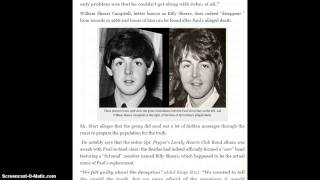 Ringo Starr: The Real Paul McCartney Died In 1966! Illuminati COVER UP!