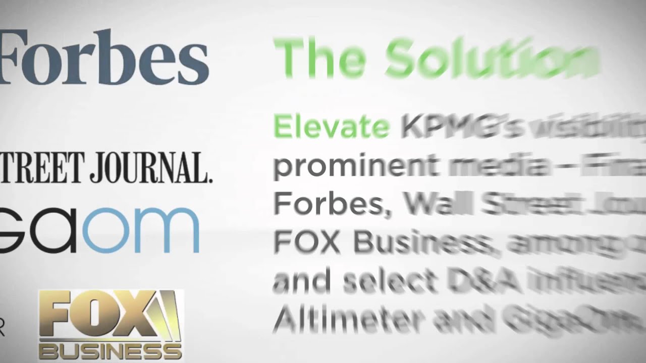 Zeno Group Case Study: KPMG