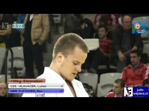 Lukas Hlavacek (CZE) - Ben Fletcher (GBR) [-100kg]