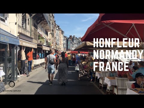 Walking Tour in Honfleur Normandy France 🇫🇷 4K