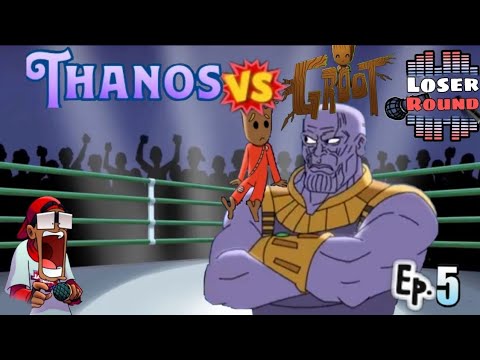 Thanos Vs groot Cartoon beatbox battles (Loser round) Episode 5 @verbalase