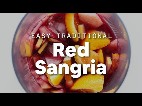 Easy Traditional Red Sangria (6 Ingredients!) | Minimalist Baker Recipes