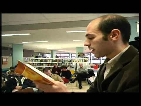 Cineac Noord - Abdelkader Benali in bibliotheek oude Noorden (2004)