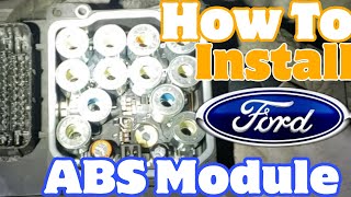 How To Install FORD F150 ABS Module (2009 -2014 F150) Codes C1266 and B1596