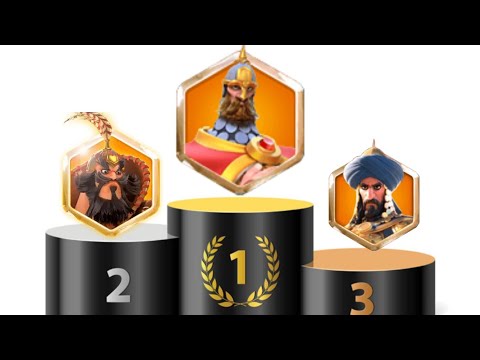 Melhores comandantes de Cavalaria 2022 #riseofkingdoms #meta