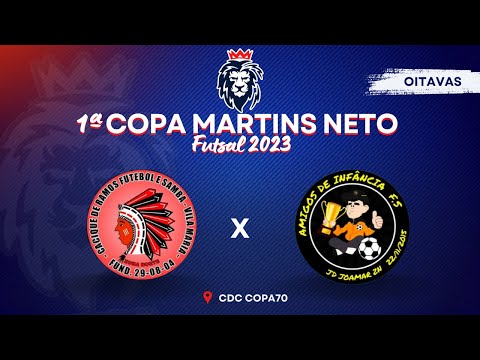 CACIQUE DE RAMOS X AMIGOS DE INFÂNCIA - Copa Martins Neto/Oitavas 🏆