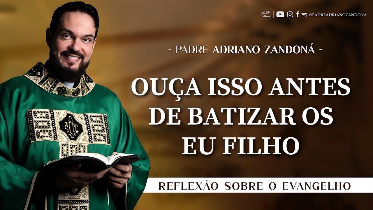 Homilia Diária | Liturgia de Hoje |Palavra do Dia - Padre Adriano Zandoná
