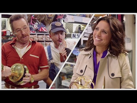 ⁣Barely Legal Pawn, feat. Bryan Cranston, Aaron Paul and Julia Louis-Dreyfus