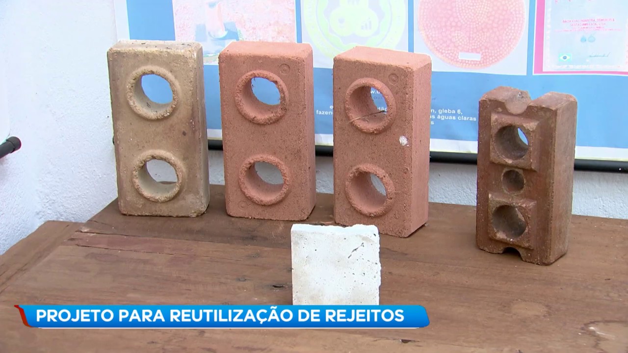 Toneladas de rejeitos de mineração poderiam ser usadas na fabricação de tijolos