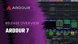 Video thumbnail for What's New in Ardour 7.0 by Ardour