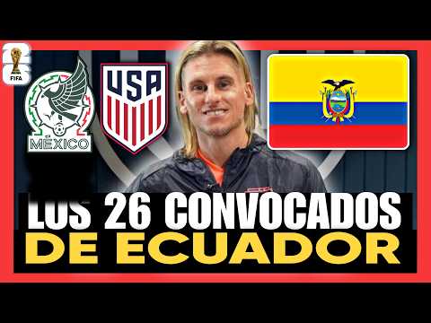 ECUADOR'S 26 BEST SQUAD PLAYERS BECCACECE SHOULD TAKE TO THE FIFA FRIENDLY DATE IN OCTOBER 2025