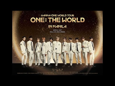 WANNA ONE WORLD TOUR ONE : THE WORLD in Manila Official Greeting