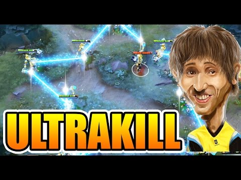 Dendi Dota 2 - Tinker Laser Gun Non Stop