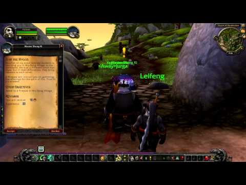 WoW: Mists of Pandaria Beta - Level 1-6 Pandaren Monk Walkthrough: Part 1