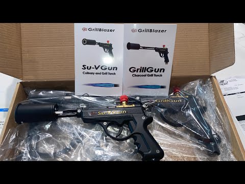 Torch it up! World's Coolest Torches - a Grill Gun #GrillBlazer  #Su-VGun and #GrillGun