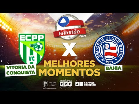 Gols e lances de Vitória da Conquista x Bahia