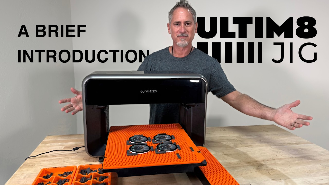 ULTIM8 JIG – Precision Print Bed Alignment System for EufyMake E1