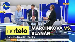 Juraj Blanár (Smer-SD) vs. Vladimíra Marcinková (SaS): Divácke otázky | Na telo