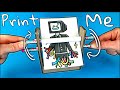 Printed DIY with Paper Craft Printer TV Man EXE from New Episode of Skibidi Toilet Multiverse