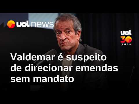 Valdemar da Costa Neto é suspeito de indicação irregular de emendas