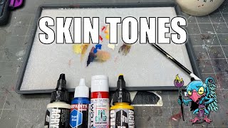 How to Mix ANY Skin Tone (w/FOUR Paints) - HC 491