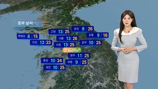 [날씨] 중부 중심 초여름 더위, 큰 일교차…내일 흐리고 제주 비 / 연합뉴스TV (YonhapnewsTV)